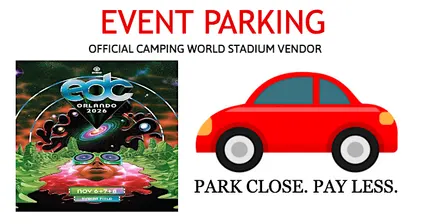 PARK 4 LESS: Electric Daisy Carnival (EDC Orlando) 2026