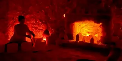 Pilates in the Salt Cave