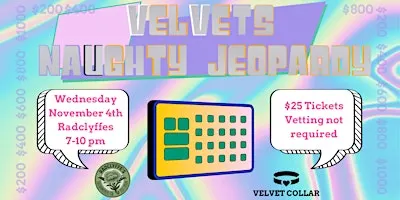 Naughty Jeopardy Game Night