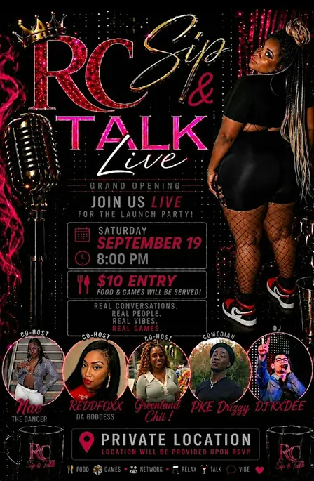 Sip & Talk Live