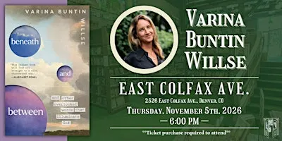 Varina Buntin Willse at Tattered Cover Colfax