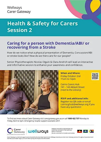 Cairns Carers Hub - Health & Safety for Carers Session 2