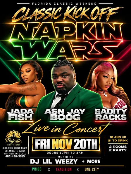 The Florida Classic - Official Napkin Warz