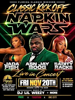 The Florida Classic - Official Napkin Warz