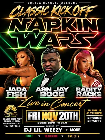 The Florida Classic - Official Napkin Warz
