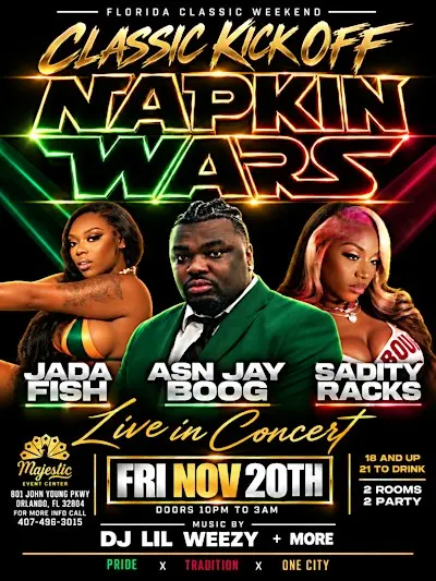 The Florida Classic - Official Napkin Warz
