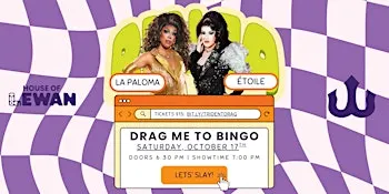 Drag Me To Bingo at Trident Booksellers & Cafe | October 17th