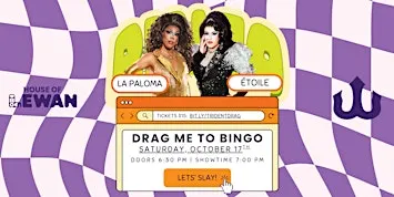 Drag Me To Bingo at Trident Booksellers & Cafe | October 17th