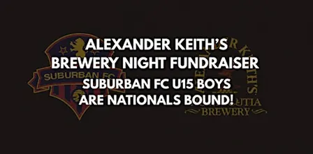 Keith’s Brewery Fundraiser -  Let’s Send Our Boys to Nationals!