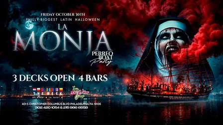 LA MONJA HALLOWEEN /HAUNTED BOAT PARTY