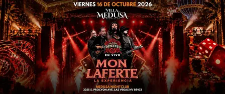 La Experiencia MON LAFERTE con Tormento en Las Vegas!