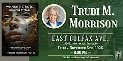 Trudi M. Morrison at Tattered Cover Colfax