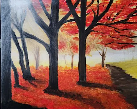 Paint & Sip - Autumn Path