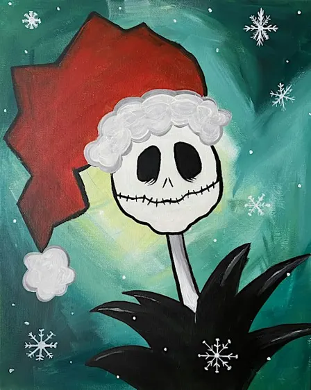 Paint & Sip - Sandy Claws (Wood Canvas!)