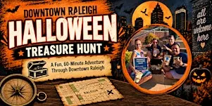 Downtown Raleigh Halloween Treasure Hunt - Walking Team Scavenger Hunt!