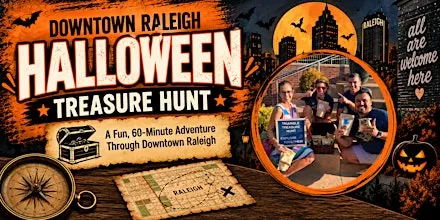 Downtown Raleigh Halloween Treasure Hunt - Walking Team Scavenger Hunt!