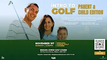 Parent & Child - Intro to Golf Session