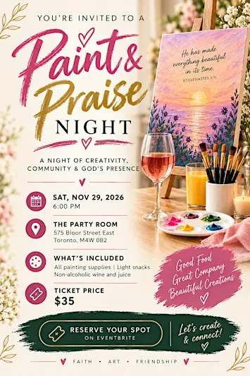 Paint & Praise Night