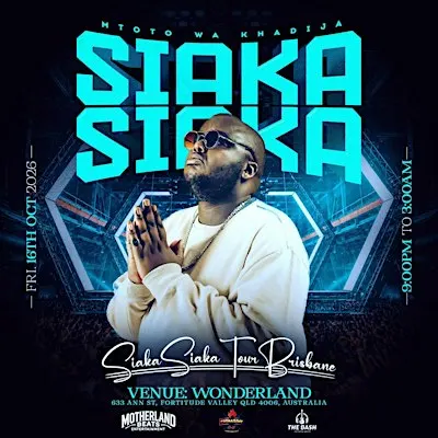 Mejja Siaka Tour - Brisbane