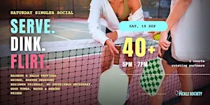 Pickleball Singles Social 40+