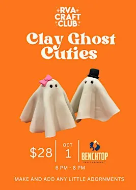 Little Clay Ghost Cuties