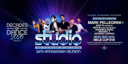 Decades Of Dance Presents THE STUDIO (24th Anniversary Special Event)