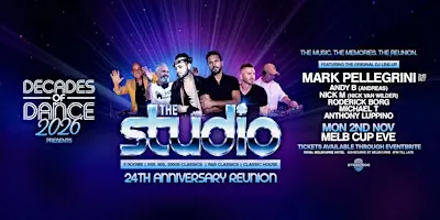 Decades Of Dance Presents THE STUDIO (24th Anniversary Special Event)
