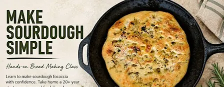Sourdough Focaccia Made Simple