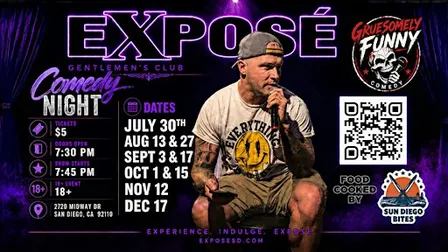 Expose comedy Oct 1st