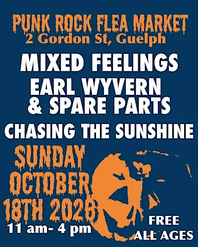Punk Rock Flea Market Guelph's Halloween
