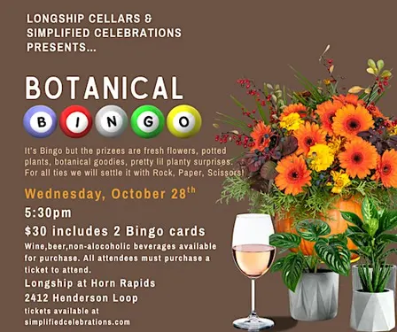 October Botanical BINGO