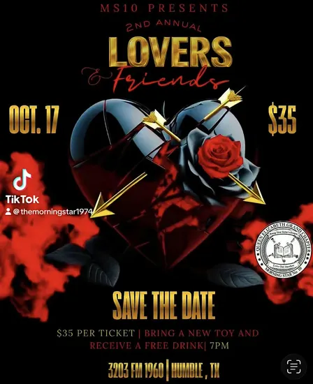2nd Annual Lovers and Friends