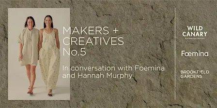 Makers & Creatives Lunch | Foemina founders Bec McKenzie and Holly Chandler