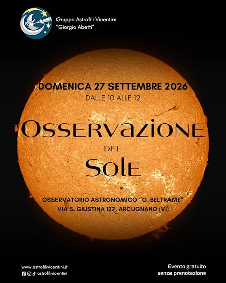 Osservazione del Sole