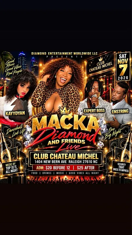 Macka Diamond and Friends Live!