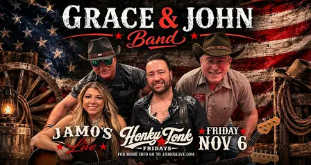 Honky Tonk Fridays | Grace & John Band at Jamo's