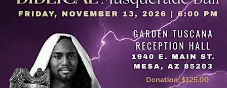 2nd Biblical Masquerade Ball 2026