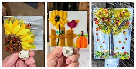 Fused Glass Beginner Friendly Autumn Splendor Workshop - Wyandotte