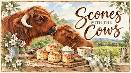 Scones With The Cows