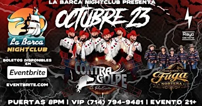 La Barca Nightclub Halloween con Contragolpe!