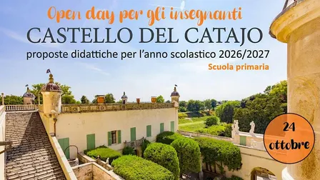 Open Day per insegnanti di scuola primaria al Castello del Catajo