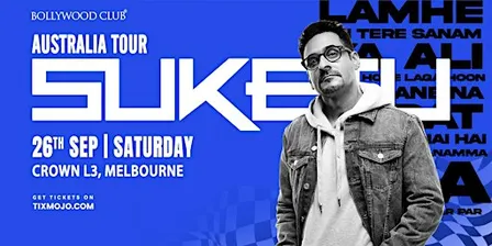 BOLLYWOOD CLUB - India’s Favourite DJ Suketu LIVE at Crown, Melbourne