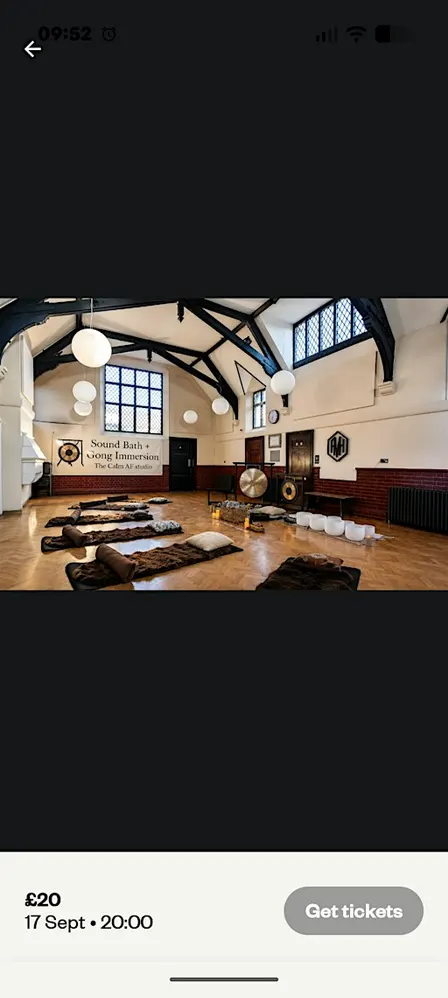 Sound Bath l Gong immersion l Tring l For People Who Can’t Switch Off