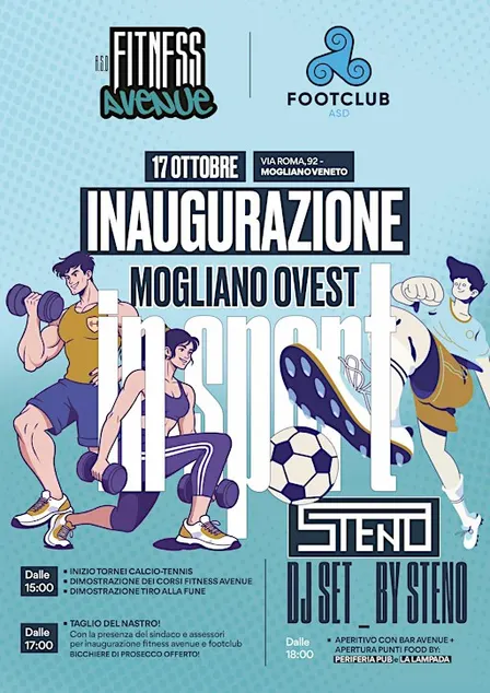 Inaugurazione Mogliano Ovest in Sport