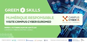 Cybersécurité : visite du Campus Cyber Euromed & découverte des métiers