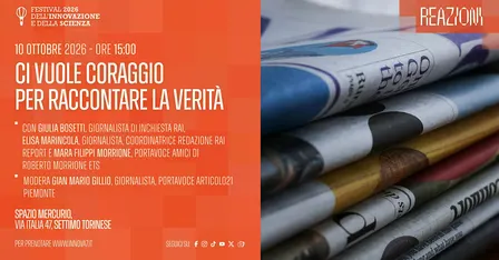 CI VUOLE CORAGGIO PER RACCONTARE LA VERITÀ
