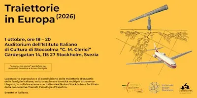 Workshop gratuito per famiglie "Io sono, noi siamo - Traiettorie in Europa"