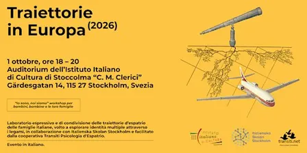 Workshop gratuito per famiglie "Io sono, noi siamo - Traiettorie in Europa"