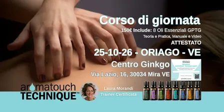 Oriago - VE - Corso AromaTouch Technique dōTERRA
