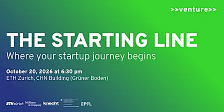 >>venture>> The Starting Line (Zürich)